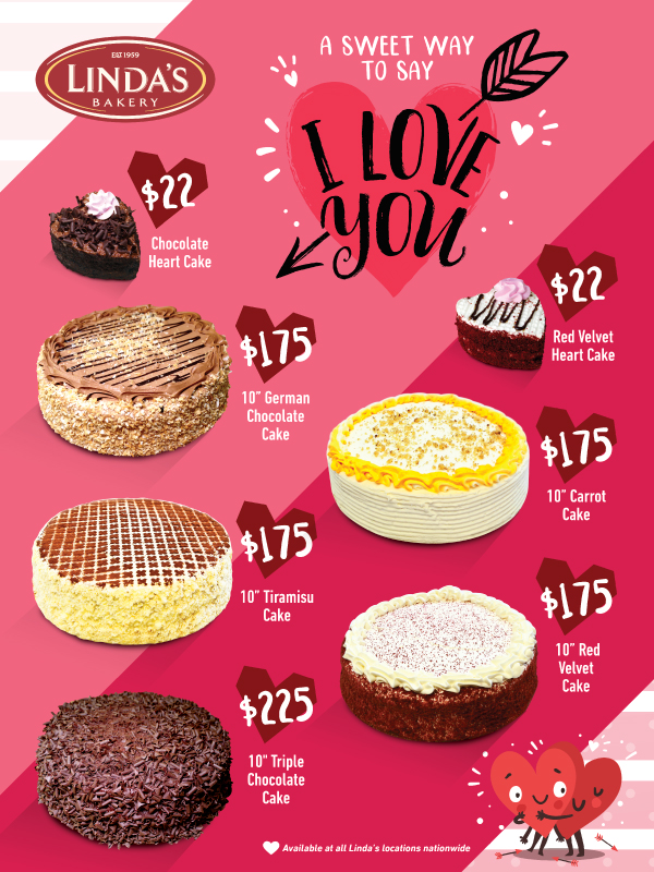 Linda's Bakery Valentine's Day Specials &amp; Photobooth - Pepper Advertising